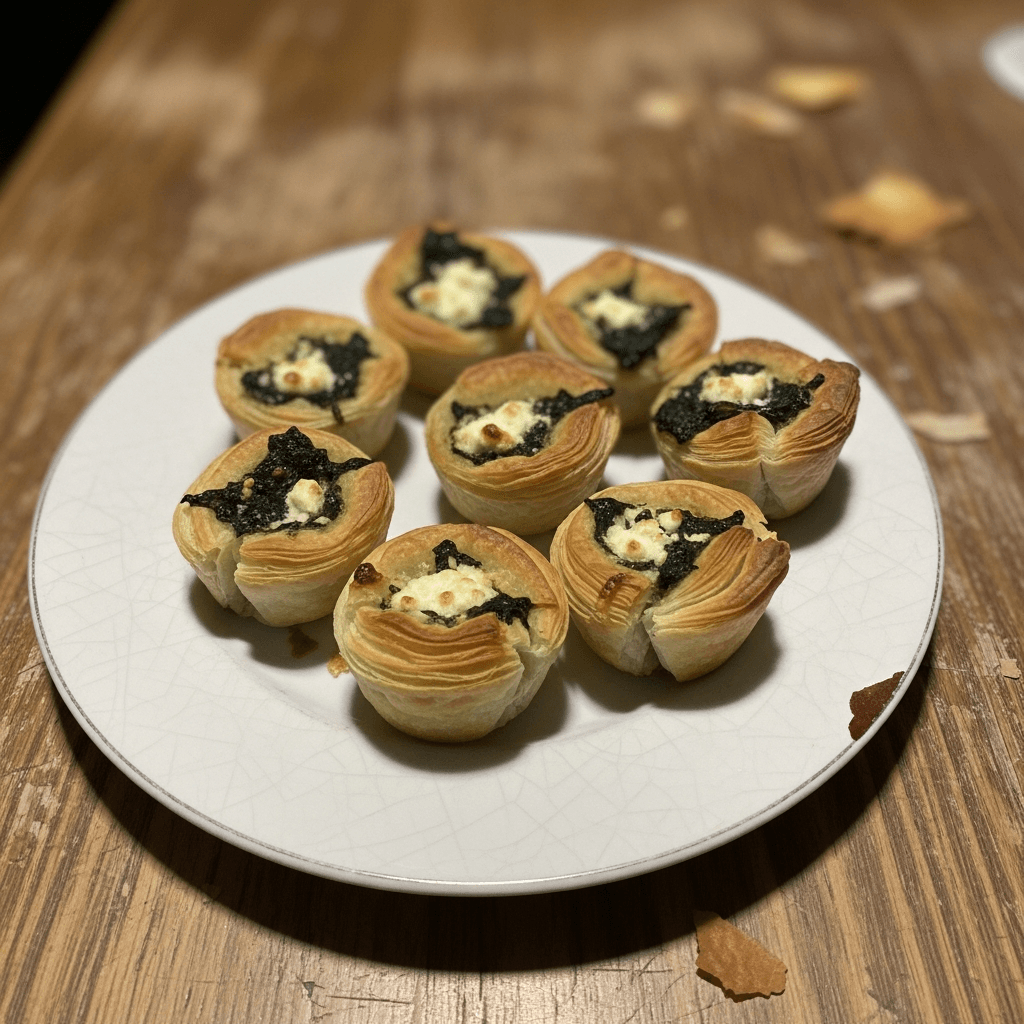 Savory Turkish Börek Bites (Spinach & Feta Mini Cups)