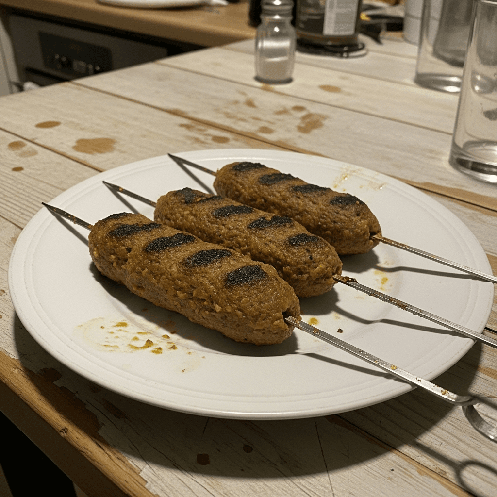Saraba-Style Beef Kofta Skewers